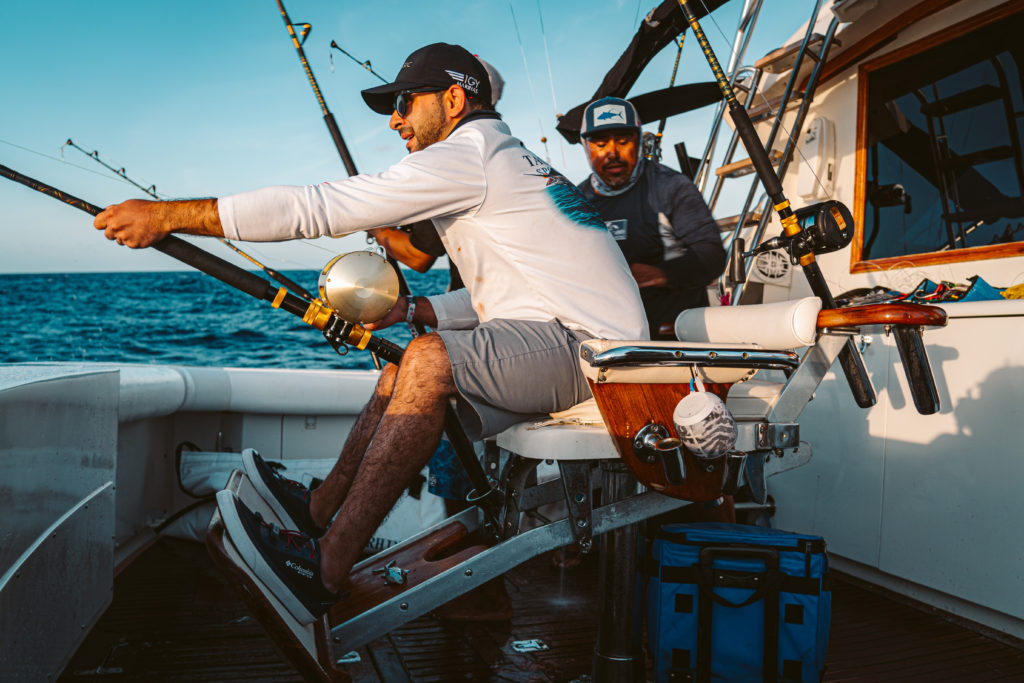 Going after big yellowfin tunas in Cabo San Lucas 4 Yellowfin tunas in Cabo San Lucas