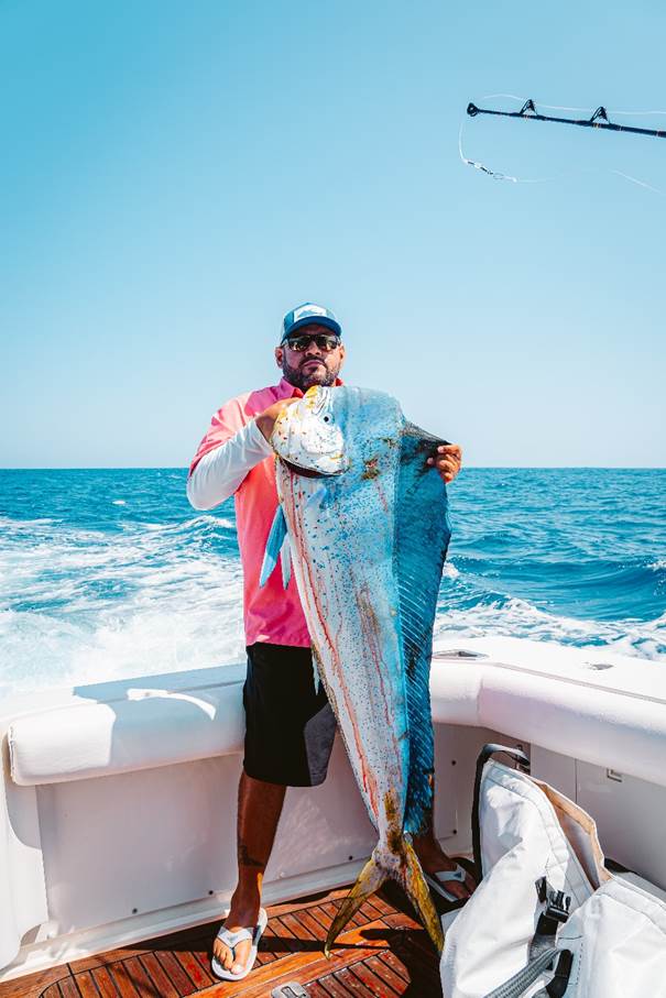Dorado Fishing Tips In Cabo 1 A huge Dorado caught in Mexico.