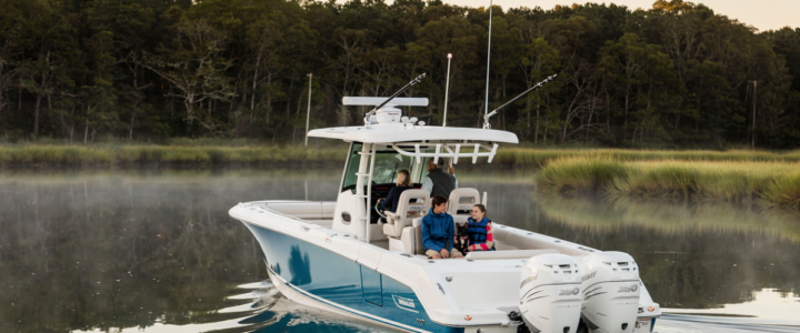 The All-New 2023 Boston Whaler 330 Outrage in La Baja California The All-New 2023 Boston Whaler 330 Outrage in La Baja California