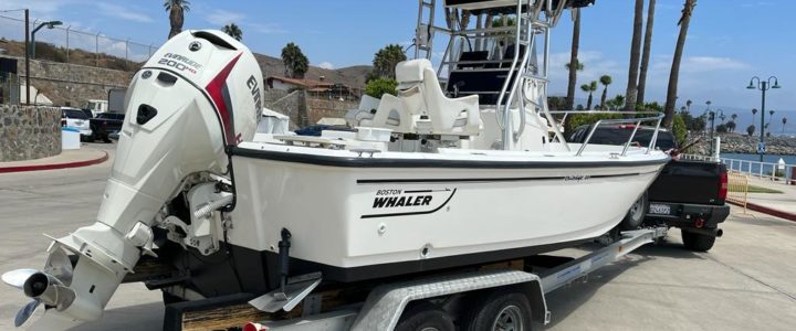 The Ultimate 20ft 1998 Boston Whaler in Baja California: Power, Comfort, and Functionality at Your Fingertips The Ultimate 20ft 1998 Boston Whaler in Baja California: Power, Comfort, and Functionality at Your Fingertips