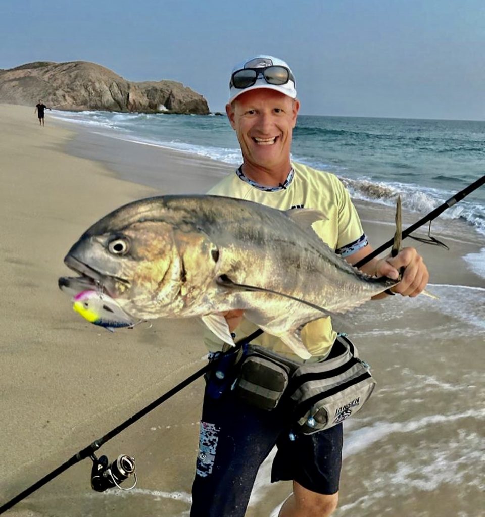 Surf fishing in Cabo San lucas Surf fishing in Cabo San lucas