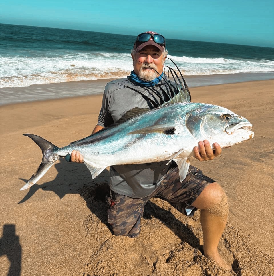 Guided Surf Fishing Trips in Los Cabos (Roosterfish, Snapper & More) 6 Guided surf fishing in Los Cabos