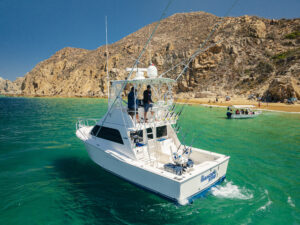 Cabo Fishing Charter Fleet & Prices . Tag Cabo 8 35’ Cabo Flybridge: The Elevated Hunter