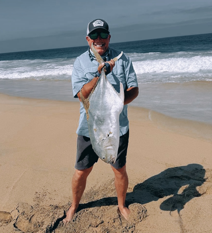 Guided Surf Fishing Trips in Los Cabos (Roosterfish, Snapper & More) 1 Jack Crevalle in Cabo San Lucas